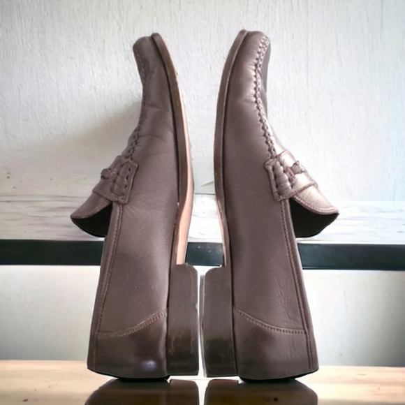 BRUNO MAGLI Horsebit Loafers Men 11.5 Italian Leather VINTAGE Designer Shoes main image 15